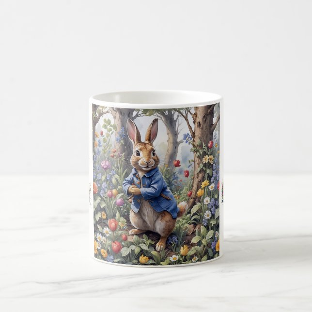 Peter the Oaster Rabbit Happy Oaster Kaffeetasse (Mittel)