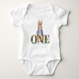 Peter the Rabbit 1. Geburtstag Baby Strampler