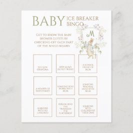 Peter the Rabbit Baby Ice Breaker Bingo Game