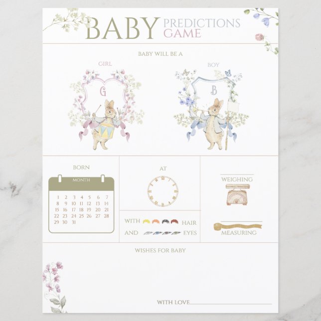 Peter the Rabbit Baby Shooting Game (Vorderseite)