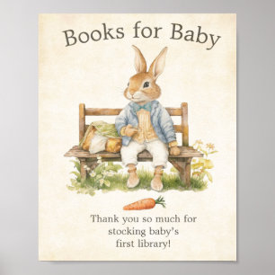 Peter The Rabbit - Baby Showbücher für Baby Poster