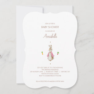 Peter the Rabbit Baby Shower Einladung