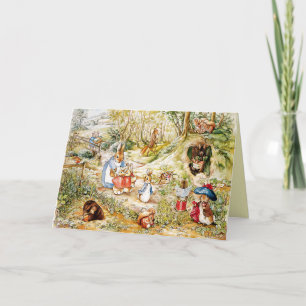 Peter the Rabbit Dankeskarte