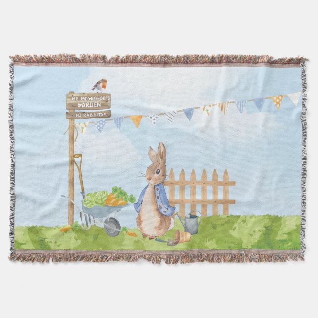 Peter the Rabbit Decke (Vorderseite)