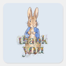 Peter the Rabbit Decorative Danke, Text