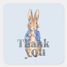Peter the Rabbit Decorative Danke, Text