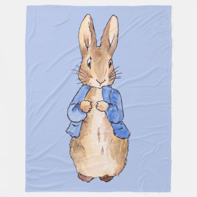 Peter the Rabbit Fleecedecke (Vorderseite)