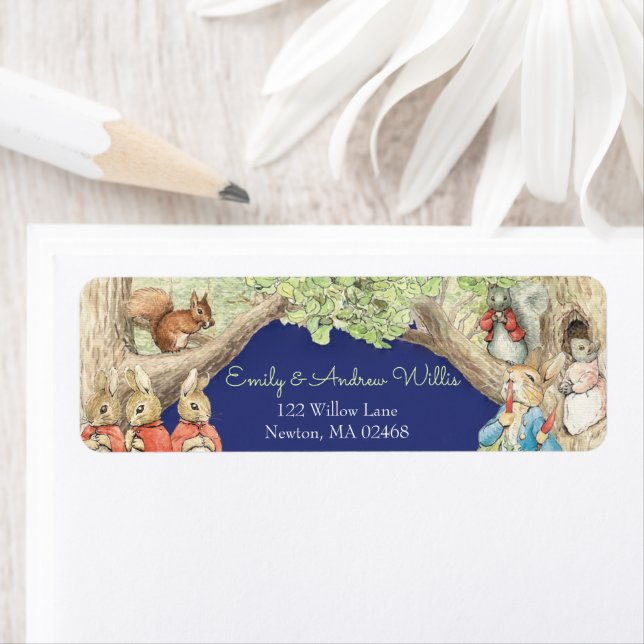 Peter the Rabbit Forest Friends Display Dusche (Insitu)