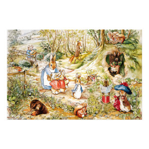 Peter the Rabbit Fotodruck