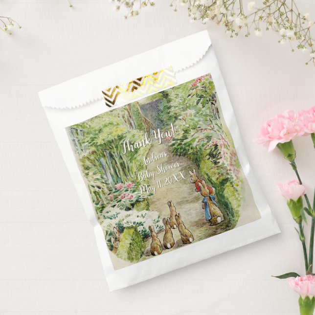 Peter the Rabbit Garden Baby Shower Geschenktütchen (Versiegelt)