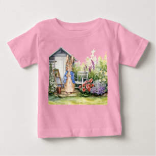 Peter the Rabbit Garden Shed Baby T-shirt
