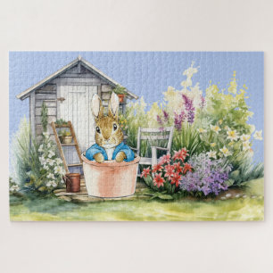 Peter the Rabbit Garden Shed Puzzle