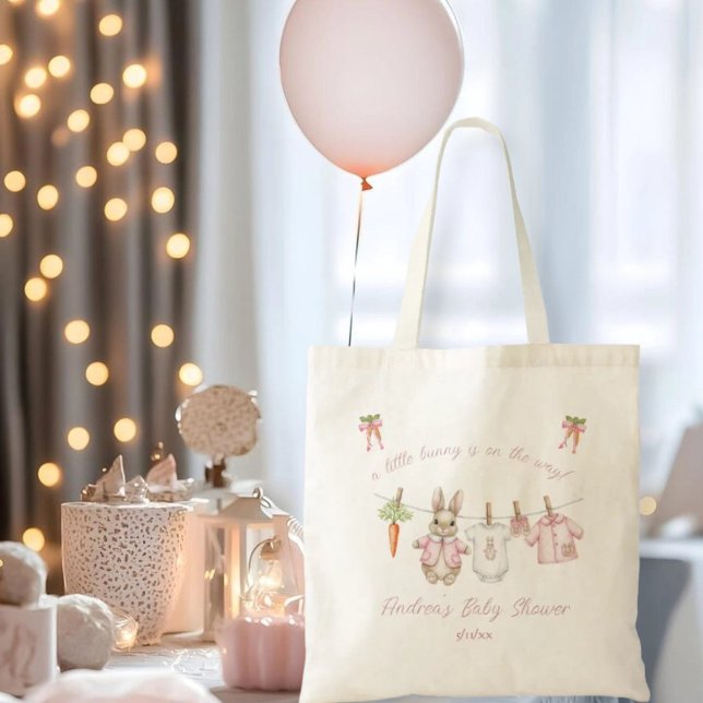 Peter the Rabbit Girl Clothesline  Tragetasche (Von Creator hochgeladen)