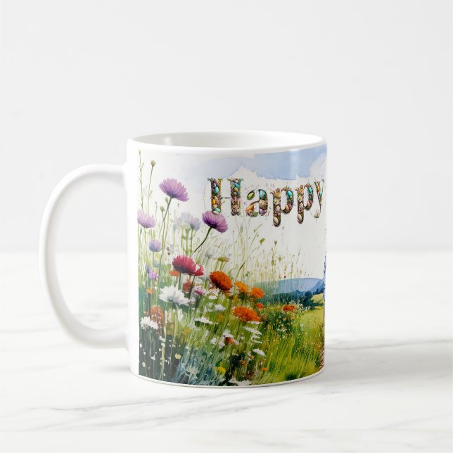 Peter the Rabbit Happy Oaster Kaffeetasse (Links)