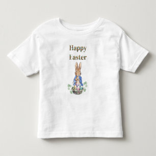 Peter the Rabbit Happy Oaster Kleinkind T-shirt