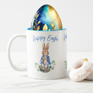 Peter the Rabbit Happy Oaster Zweifarbige Tasse
