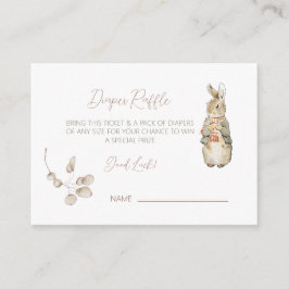 Peter the Rabbit Herbst Herbst Winter Baby Dusche Begleitkarte
