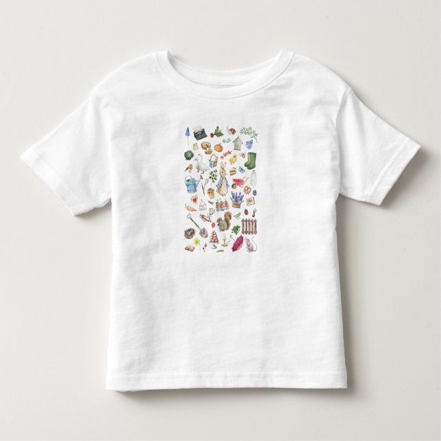 Peter the Rabbit Kleinkind T-shirt (Vorderseite)