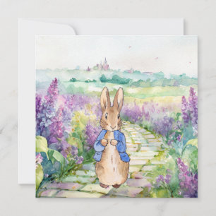 Peter the Rabbit mit Aquarelllilacke