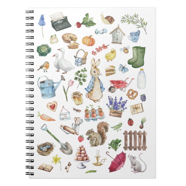 Peter the Rabbit Notizblock (Vorderseite)