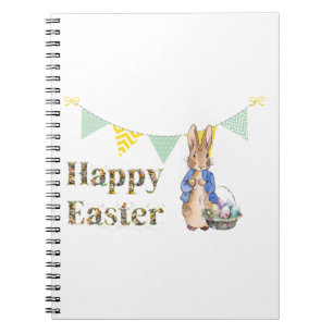 Peter the Rabbit Oaster Eggs Happy Oaster Notizblock