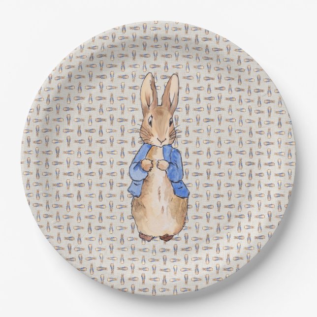 Peter the Rabbit Pappteller (Vorderseite)