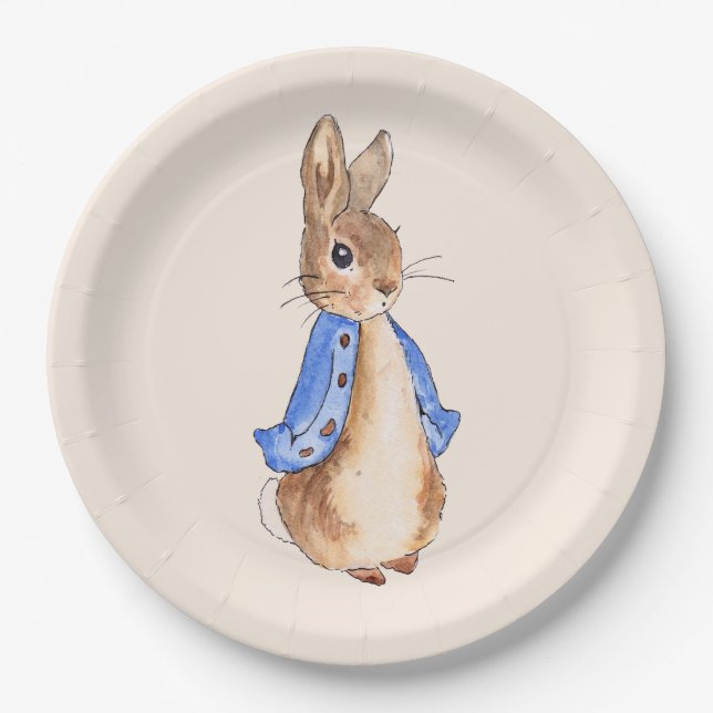 Peter the Rabbit Pappteller (Vorderseite)