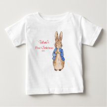 Peter the Rabbit Personalise First Christmas