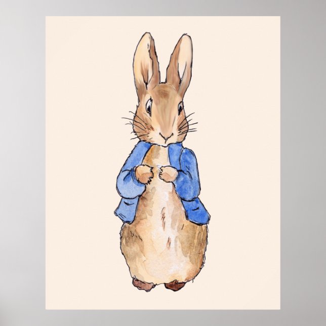 Peter the Rabbit Poster (Vorne)