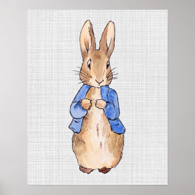 Peter the Rabbit Poster (Vorne)