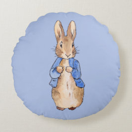 Peter the Rabbit Rundes Kissen