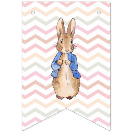 Peter the Rabbit Zig Zag & Spots Muster Wimpelkette