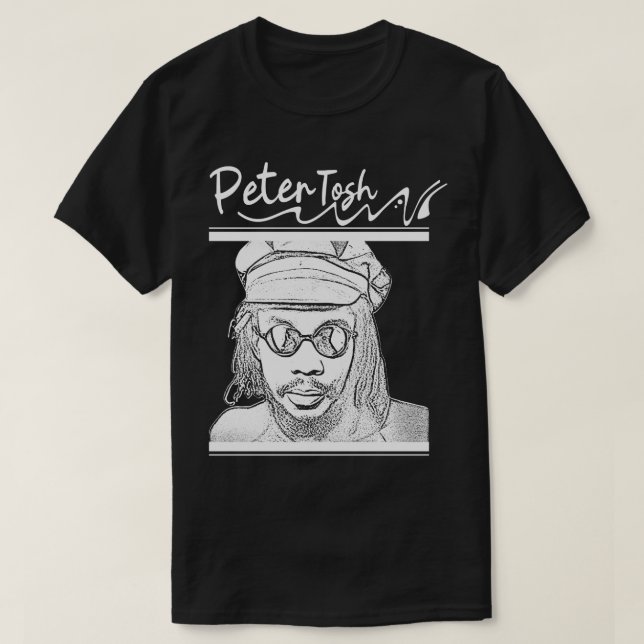 Peter Tosh Reggae T-Shirt (Design vorne)