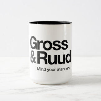 Peter- u. Amandaflitterwochen-Tasse Zweifarbige Tasse