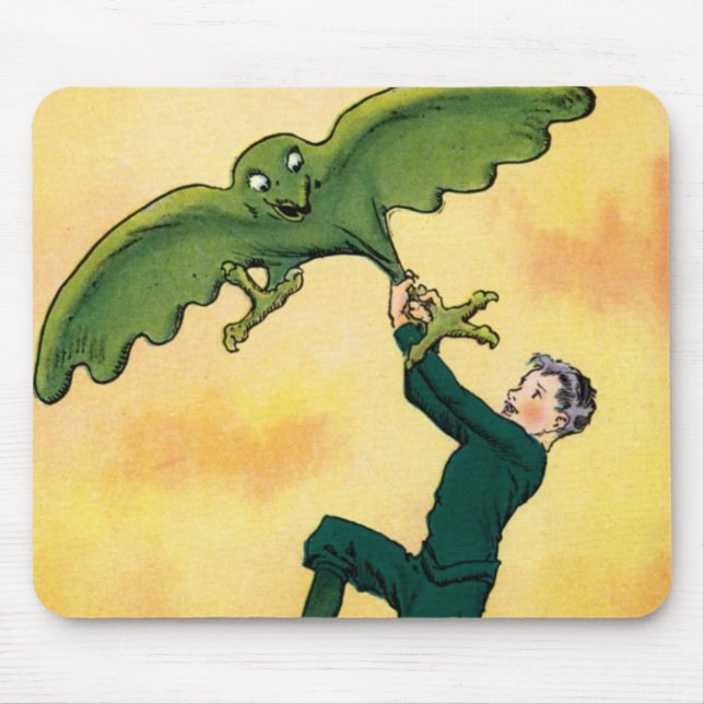Peter und der Vogel-Maus Pad Mousepad (Vorne)