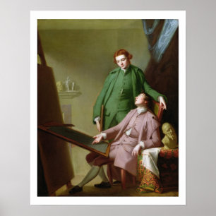 Peter und James Romney, 1766 (Öl auf Leinwand) Poster