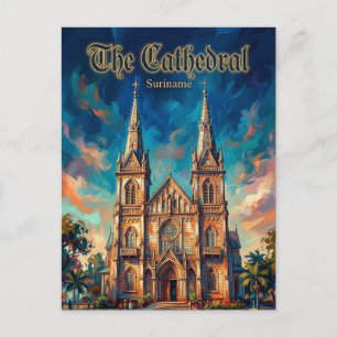 Peter-und-Paul-Kathedrale Suriname Postkarte