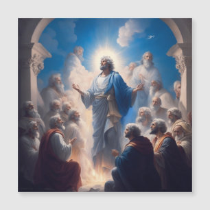 Peter unter seinen Anhängern Magnetkarte