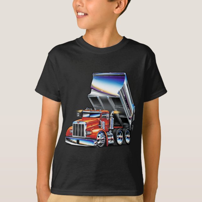 Peterbilt 357 Kipper T-Shirt (Vorderseite)