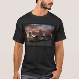 Peterbilt "Duell-LKW" mit Anhänger-T-Shirt T-Shirt