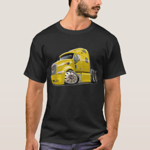 Peterbilt gelber LKW T-Shirt