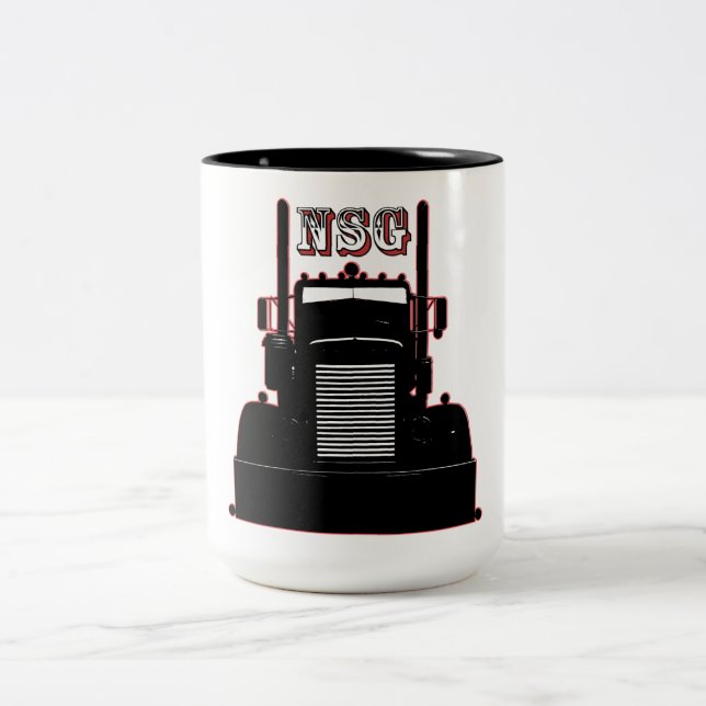 Peterbilt Nadel-Nase redigieren Tasse #3 (Mittel)