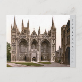 Peterborough Cathedral, England (c. 1900) Postkarte