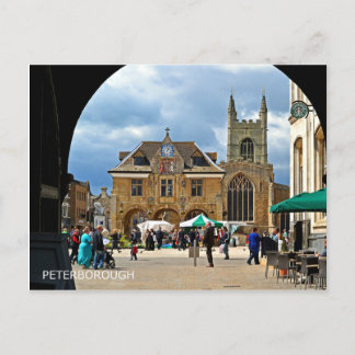 Peterborough Cathedral Square Postkarte