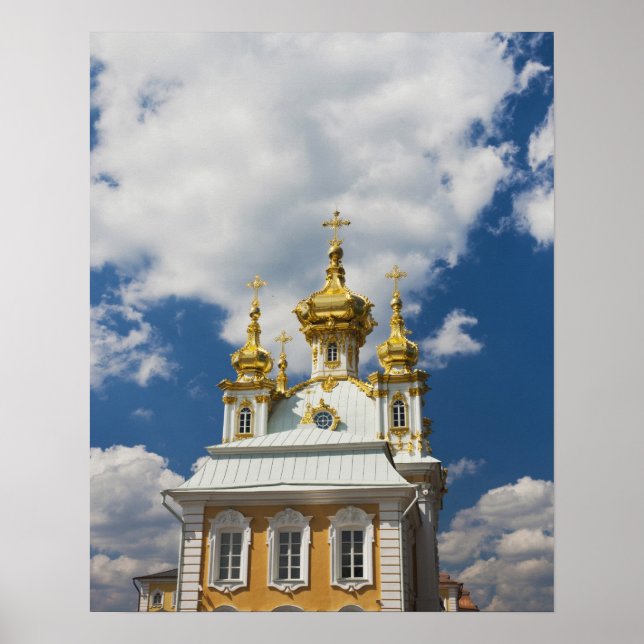 Peterhof, Grand Palace, Kapellflügel Poster (Vorne)