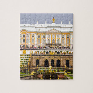 Peterhof Palast und Garten-St. Petersburg Russland Puzzle