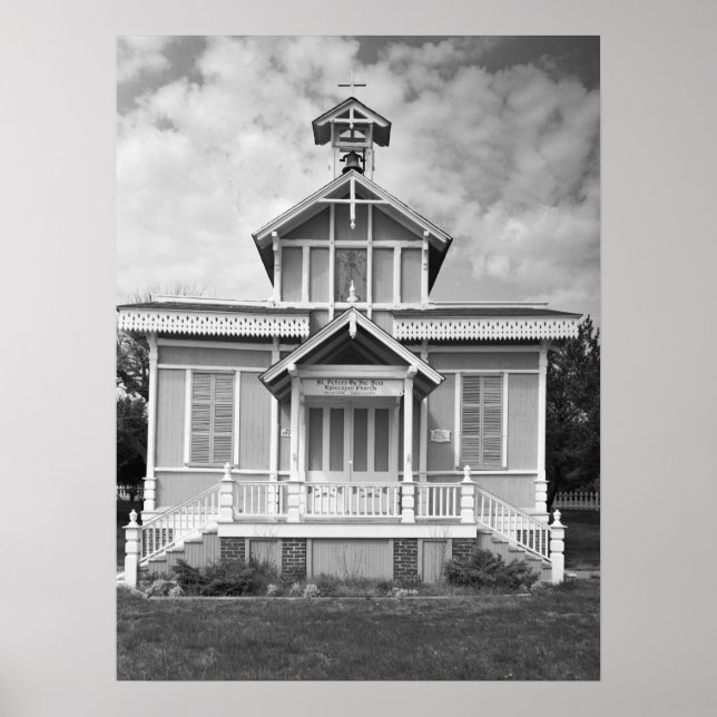 Peter's-by-the-Sea-Kirche Poster (Vorne)