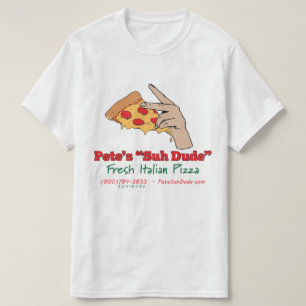 Peters Suh Typ-frische italienische Pizza T-Shirt