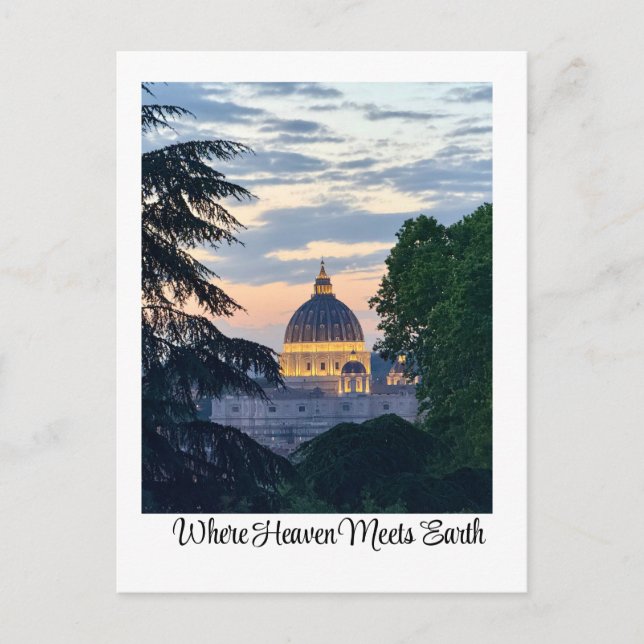 Petersbasilika | Rom, Italien Postkarte (Vorderseite)