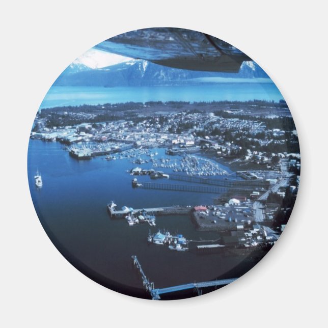 Petersburg Alaska Magnet (Vorne)